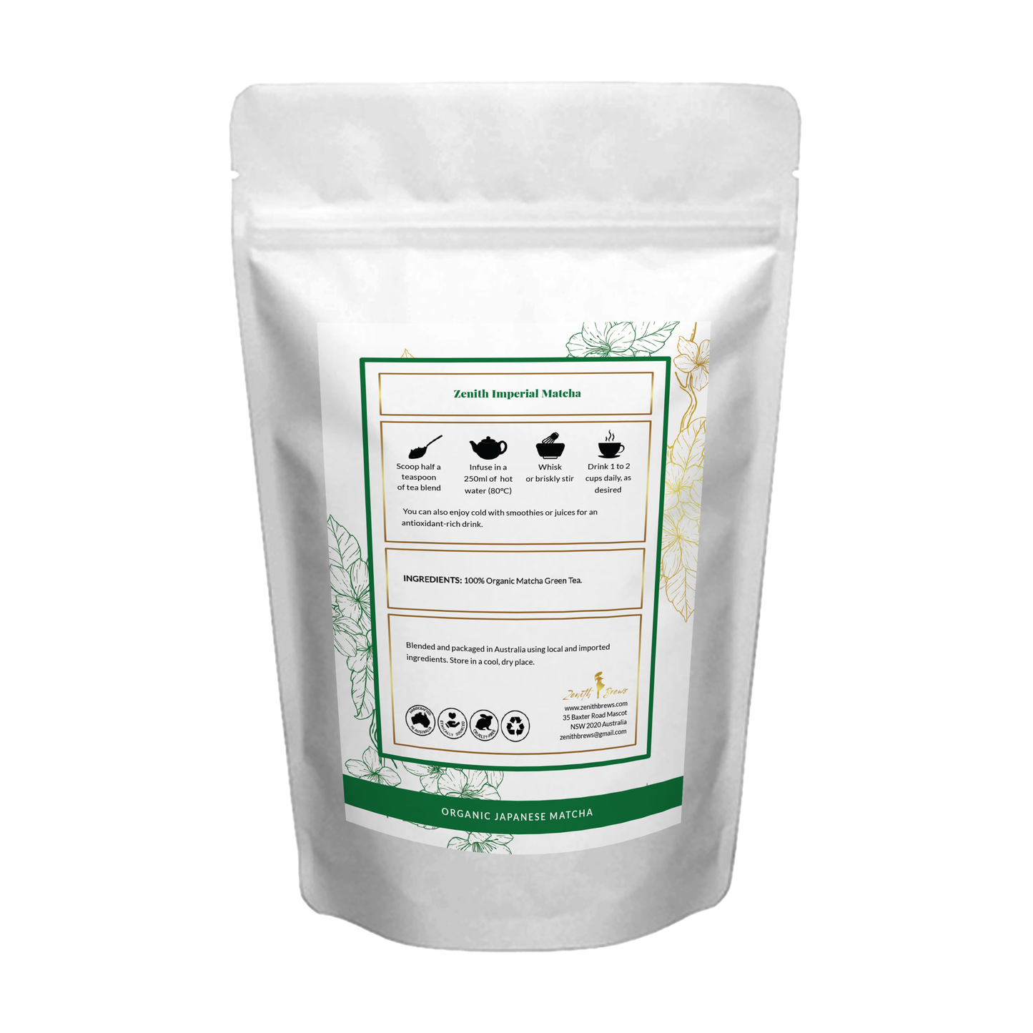 Organic Matcha Pure Green Tea