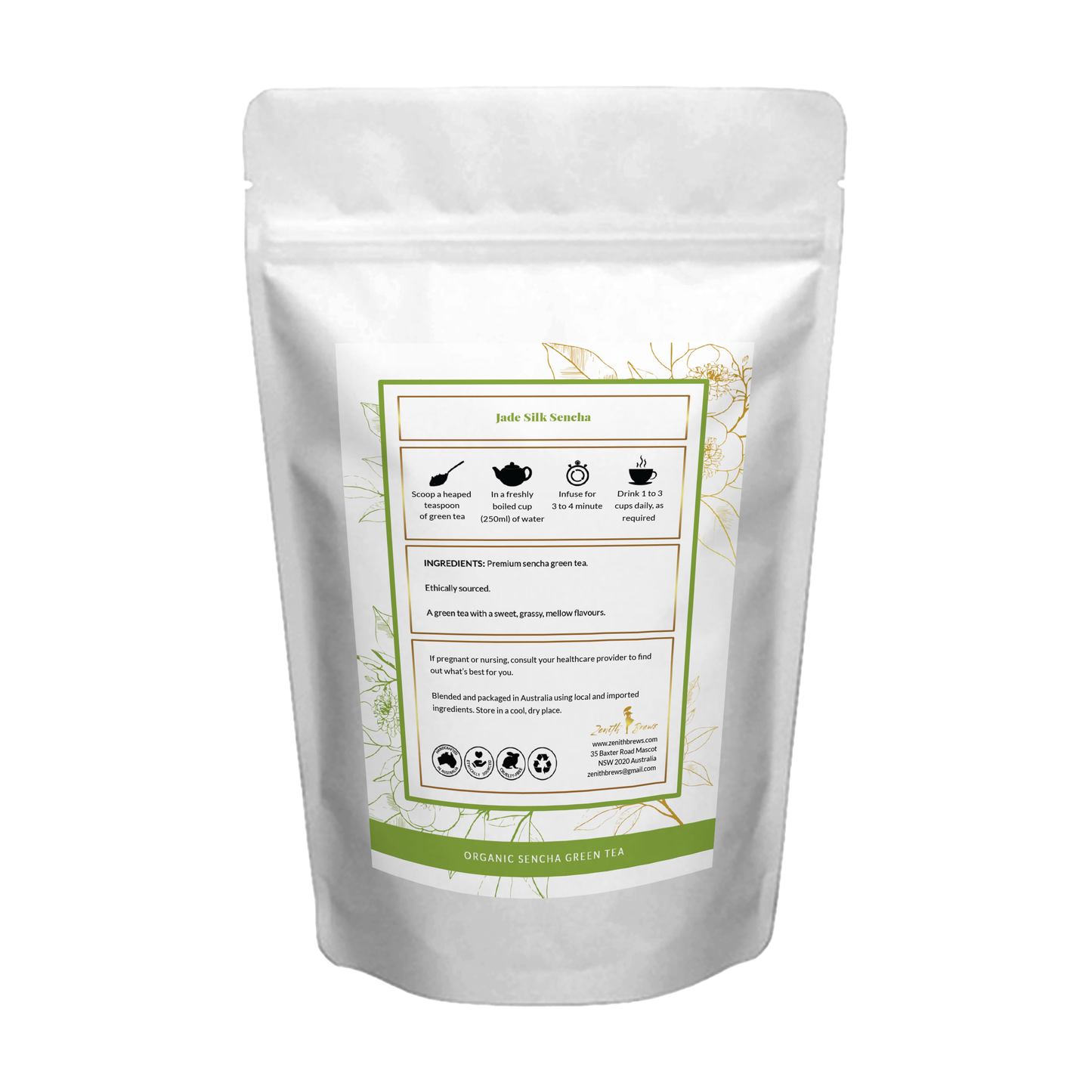 Organic Premium Sencha Green Tea